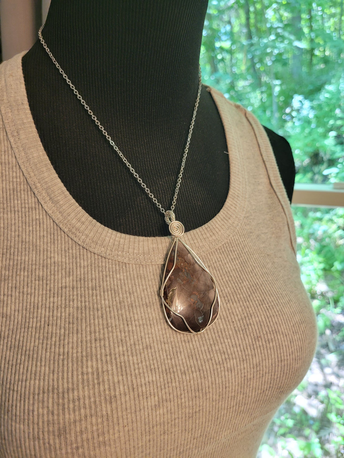 Australian Jasper Pendant
