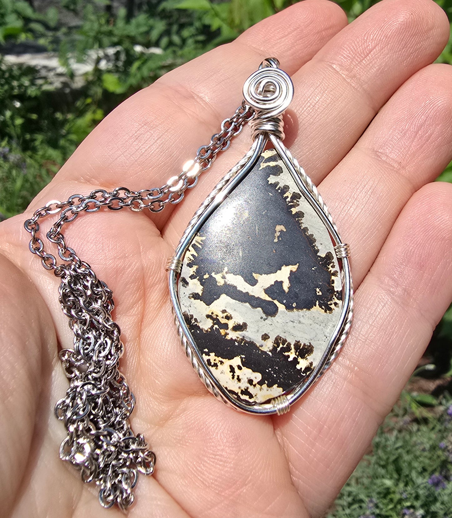 Nature's Paintbrush Necklace