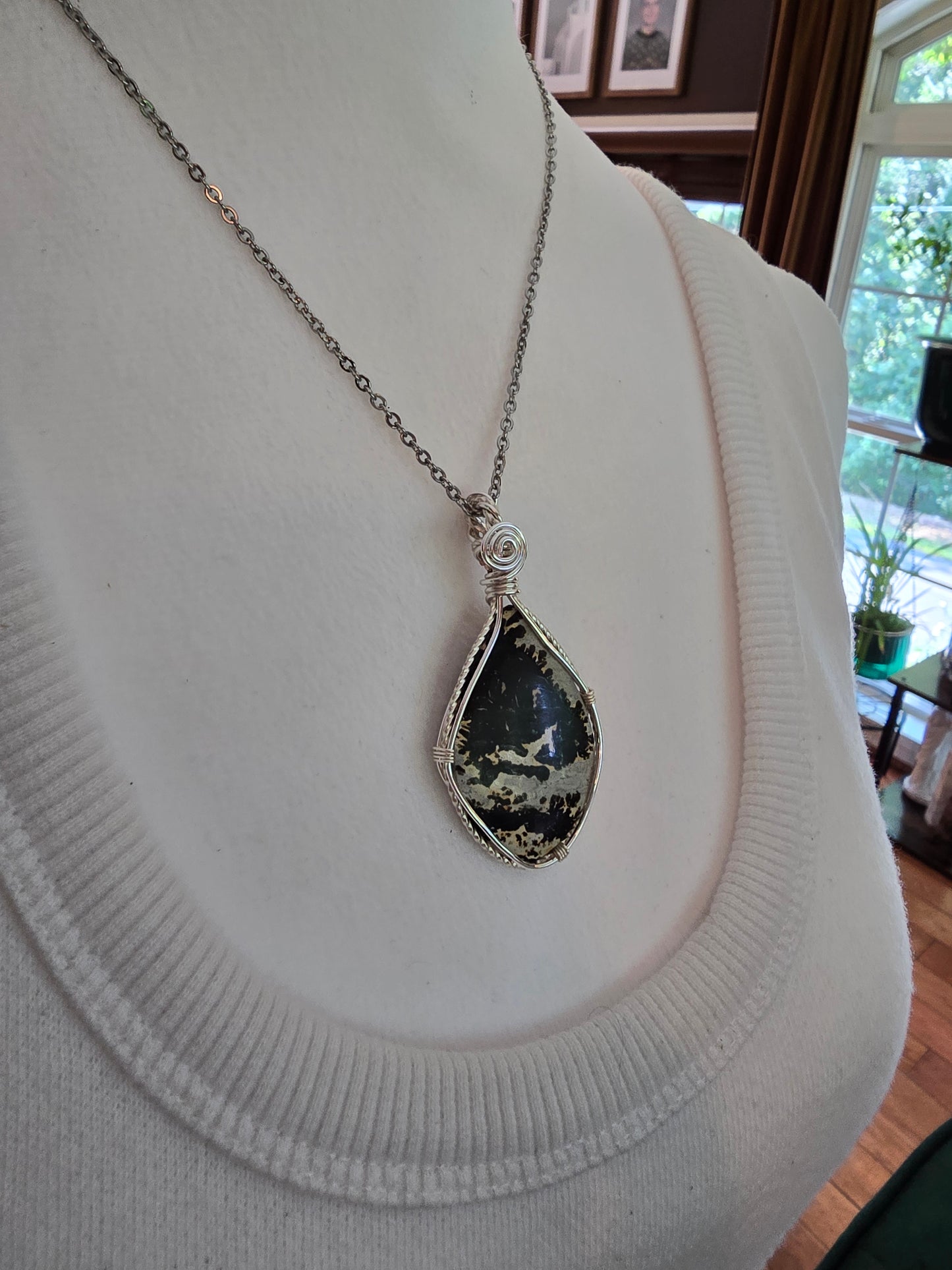 Nature's Paintbrush Necklace