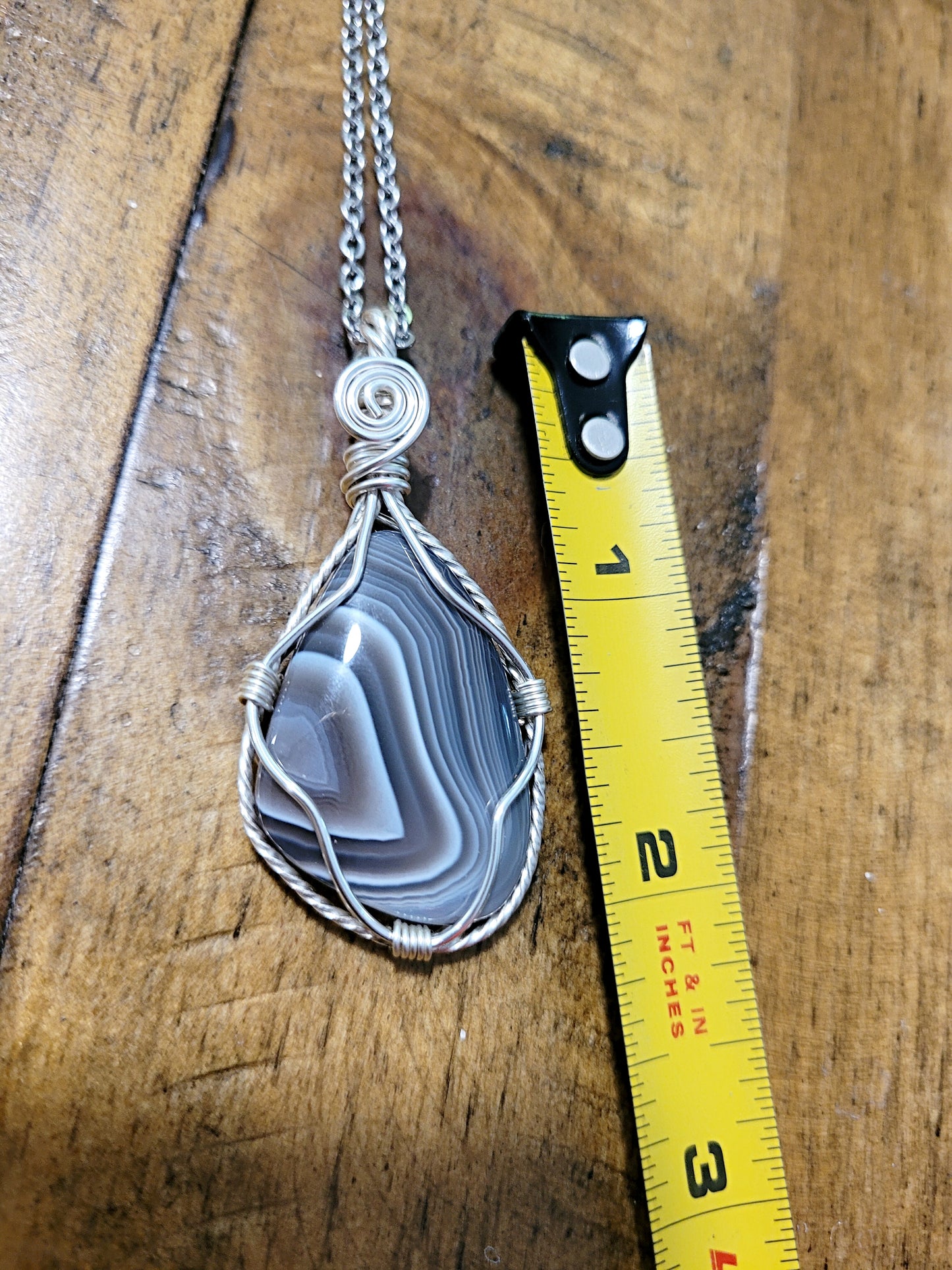 Botswana Agate Pendant