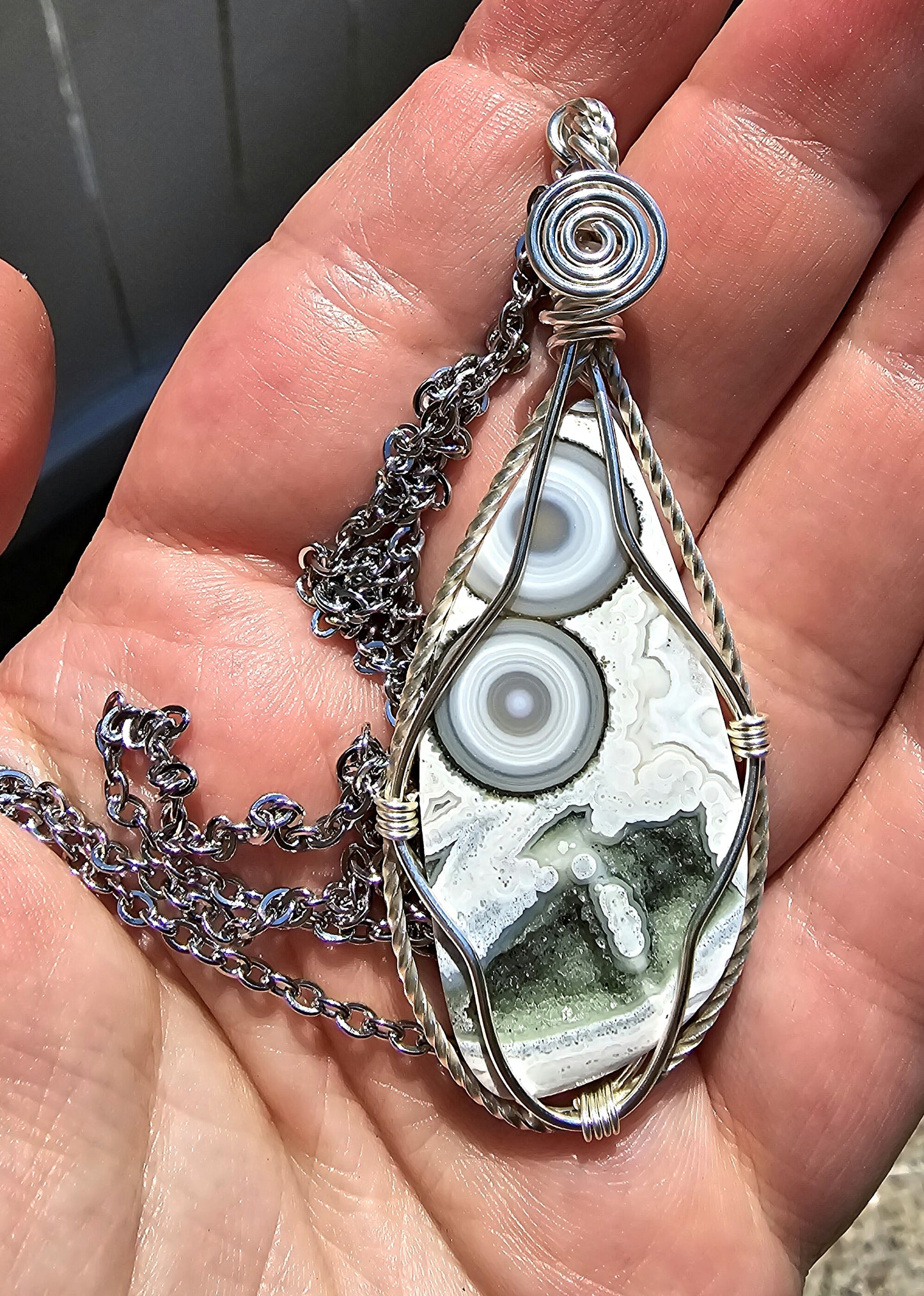 Ocean Jasper Pendant