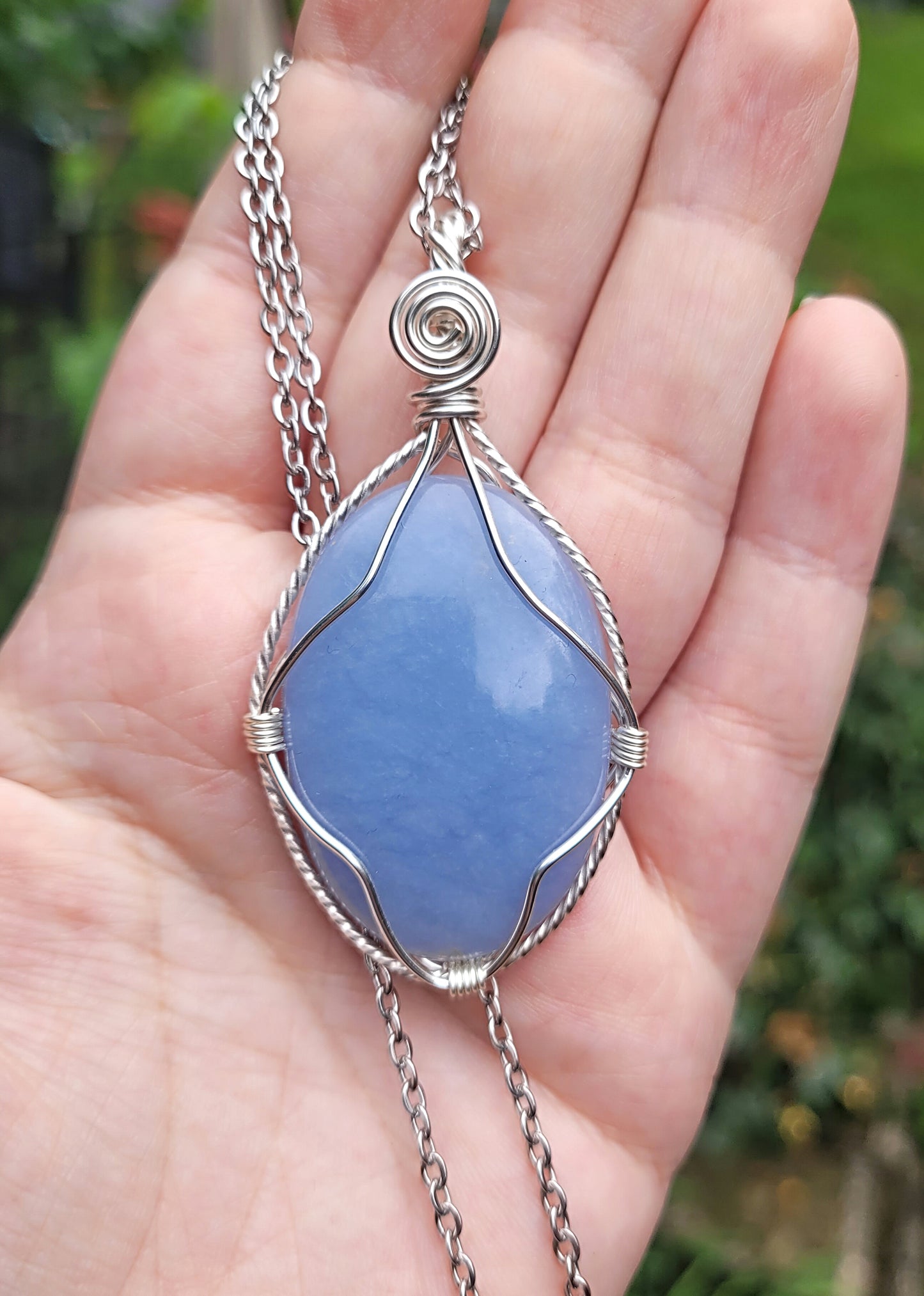 Angelite Pendant
