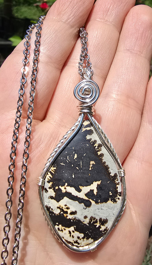 Nature's Paintbrush Necklace